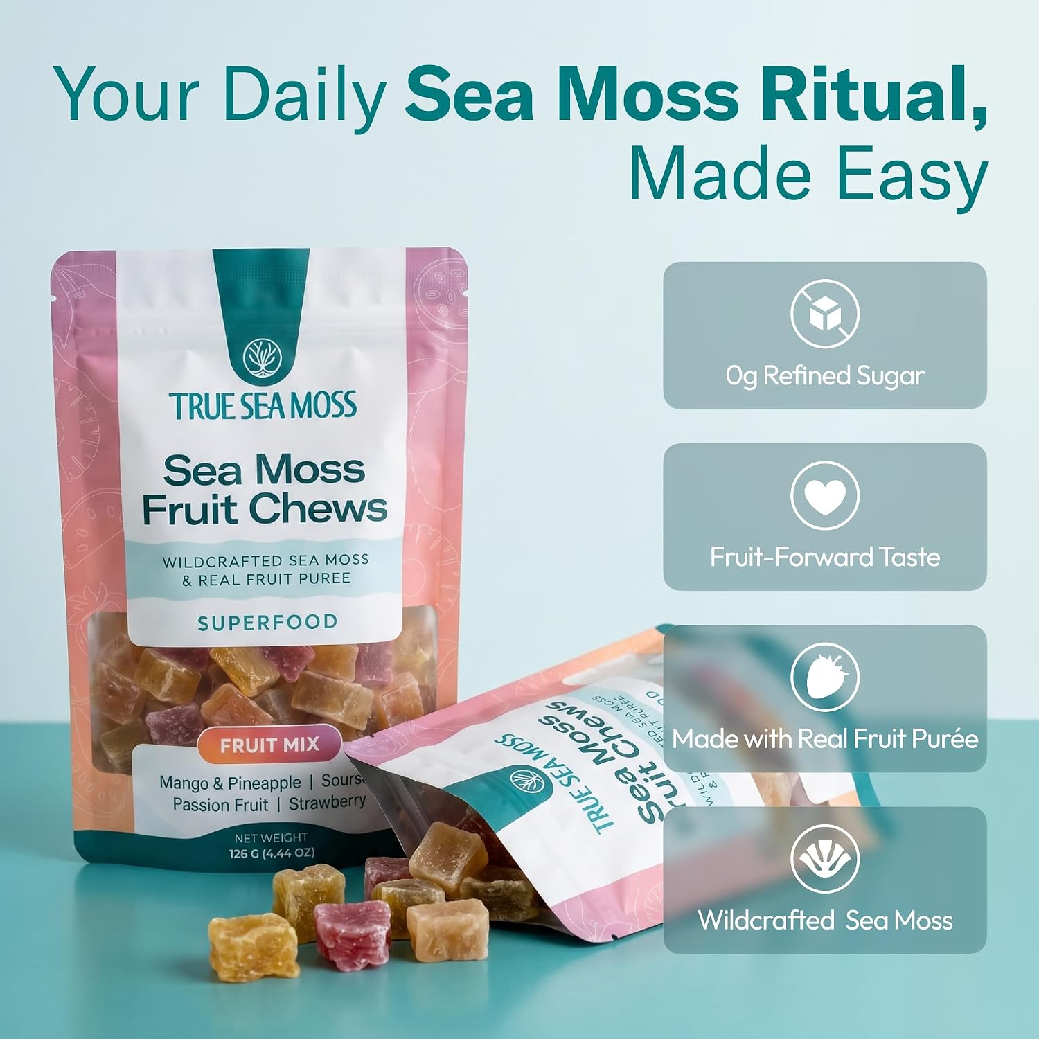 Sea moss, bladderwrack and burdock root