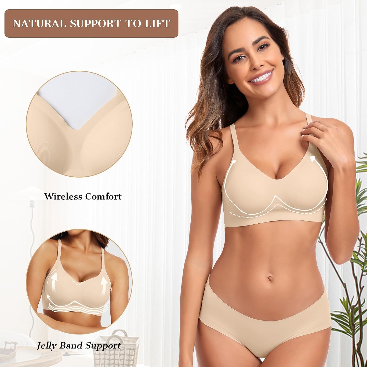 Stavella Jelly Gel Wireless Bra — view 2