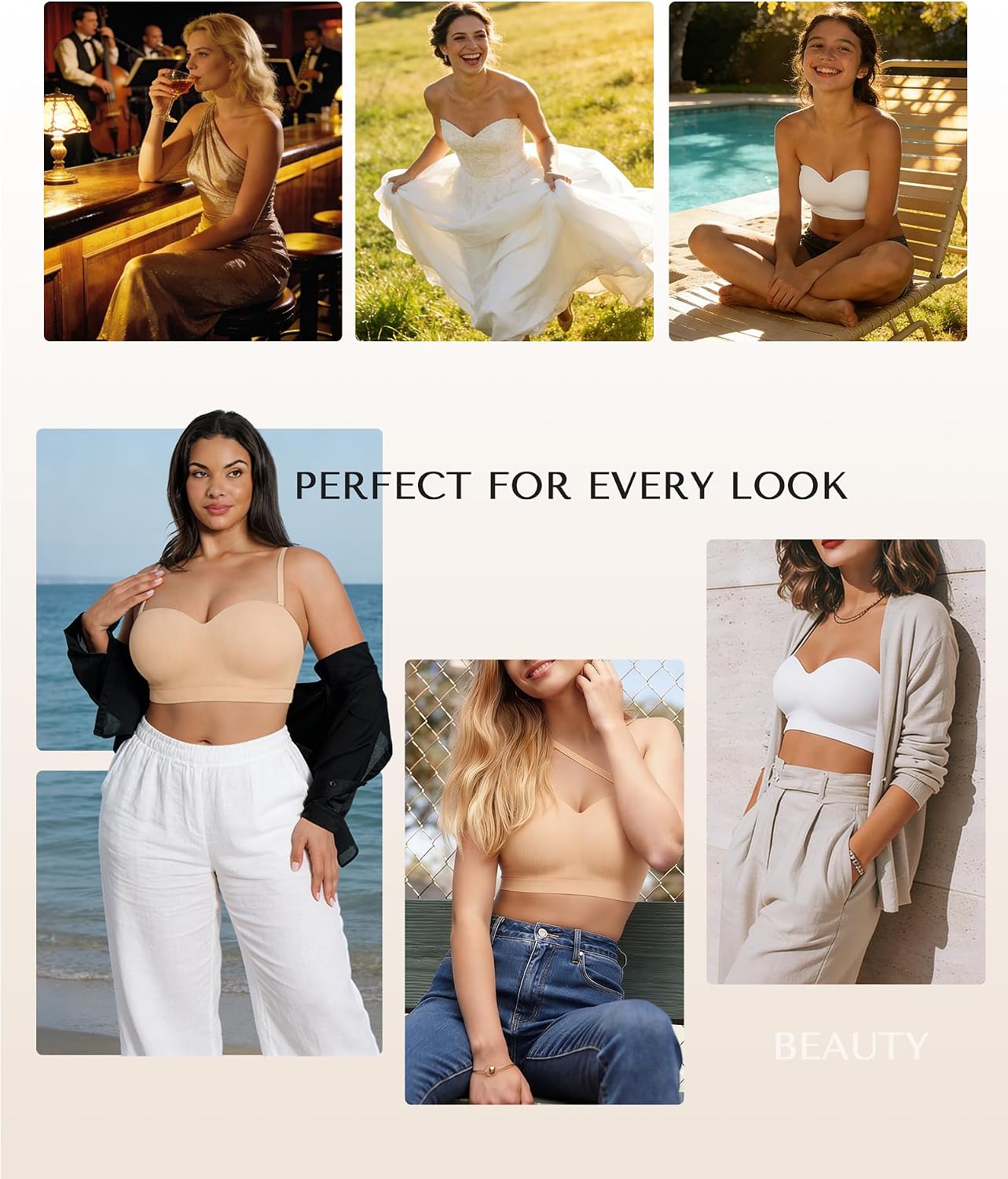 Stavella Strapless Bandeau Bra — view 5
