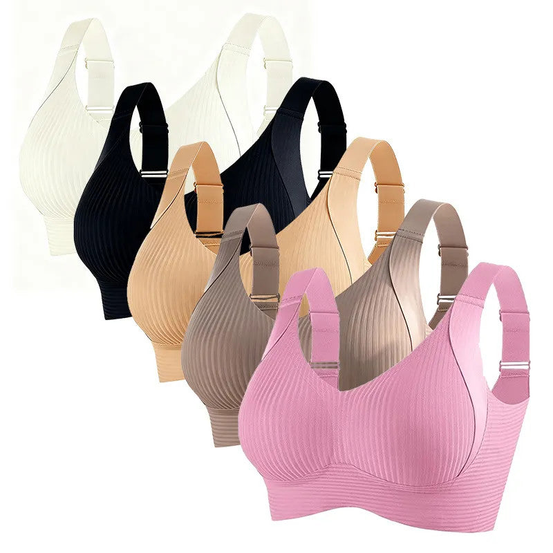 Stavella Ribbed Seamless Lift Bra — all eight colours
